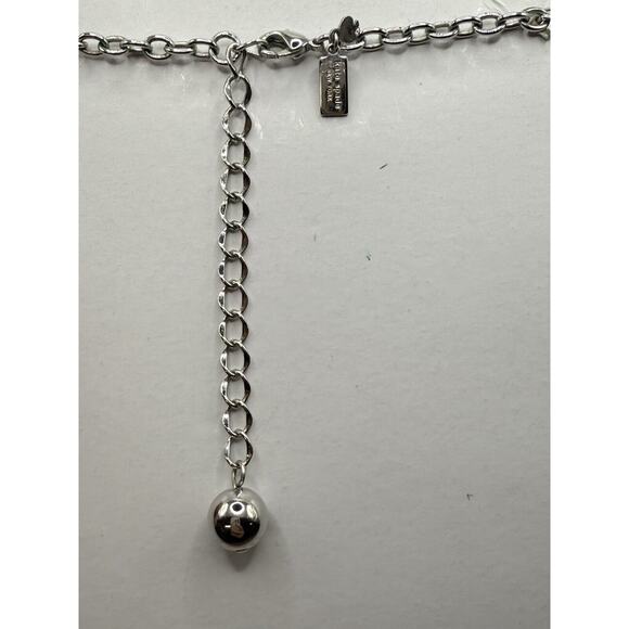 Vtg Kate Spade Crystal Capital Glow Collar Necklace Bridal Formal Statement - Picture 5 of 8